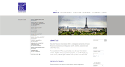 Desktop Screenshot of erinternational.net