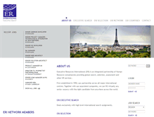 Tablet Screenshot of erinternational.net