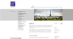 Desktop Screenshot of france.erinternational.net