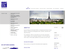Tablet Screenshot of france.erinternational.net